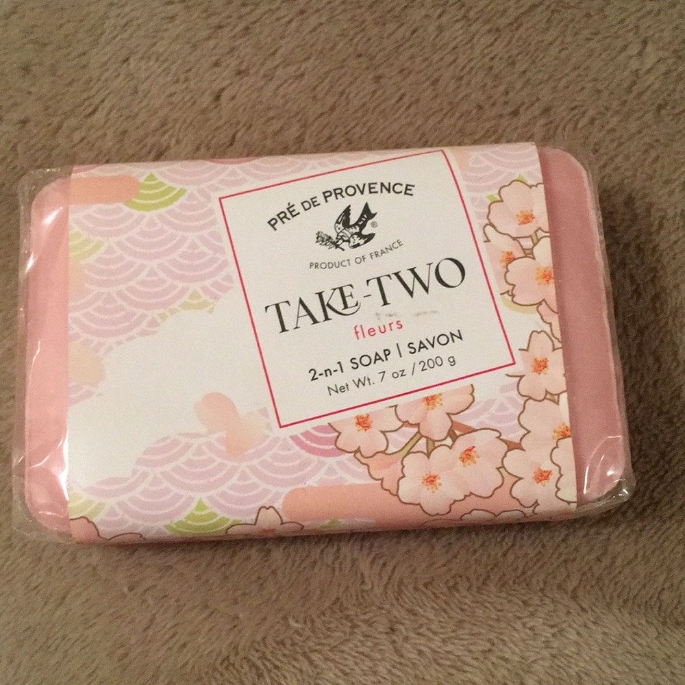 Take Two Fleurs Soap 7 oz NWT Pre De Provence